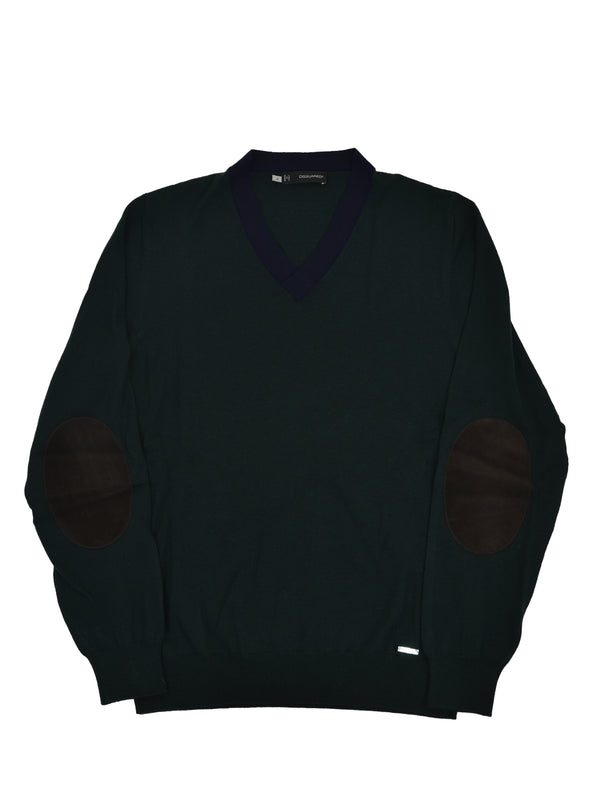 Dsquared2 Pullover Verde Uomo Lana Mod.S71HA0495S14587650