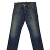 Dsquared2 Slim Jean Blu Uomo Cotone Bottoni Mod.S74LA0490S30281470