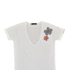 Dsquared2 Women's White T-Shirt Cotton Logo Mod.S75GC0508S20161090