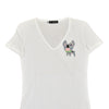 Dsquared2 T-Shirt Bianca Donna Cotone Logo Mod.S75GC0587S21441010