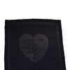 Dsquared2 Foulard Cuore Nero Donna Seta Mod. S13FQ2001V20S