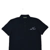 VALENTINO Polo Nera Uomo Cotone Logo Mod.MV0MH01M47C0NO