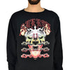 Marcelo Burlon Felpa Girocollo Nera Uomo Cotone Mod.CMBA009S170680641088