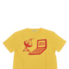 Stella McCartney Yellow T-shirt Men Cotton Print Mod.MN0453010SIP047041