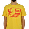 Stella McCartney Yellow T-shirt Men Cotton Print Mod.MN0453010SIP047041