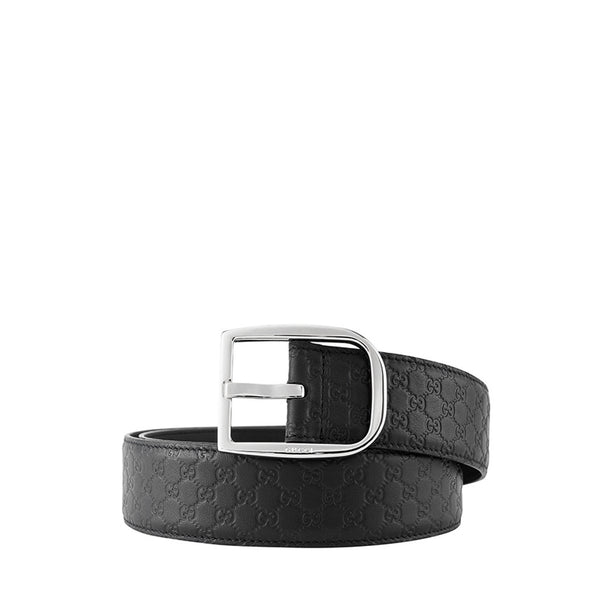 Gucci Cintura Nera Donna Pelle GG Mod. 510309_BMJ0N