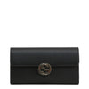 Gucci Wallet Black Women Leather Dollar Calf Logo Mod. 615524 CAO0G 001 1000 
