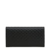 Gucci Wallet Black Women Leather Microguccissima Soft Mod. 449396 BMJ1G 1000 