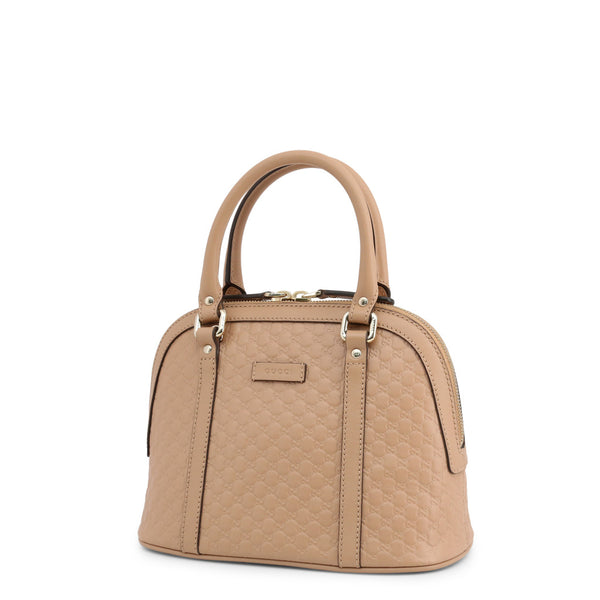 Gucci Beige Women's Bag Leather GG Shoulder Label Mod.449654_BMJ1G 
