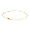 Bracciale flessibile in oro con nodo marinaro
