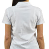 Calvin Klein Collection Women's White Polo T-shirt Cotton Button