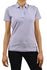 Calvin Klein Collection T-shirt Polo Viola Donna Cotone Bottone