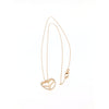 Collana a tulipano in oro rosa e diamanti