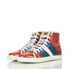Mark Jacobs Red and Blue Leather Sneakers Mod. S87WS0041SX7336
