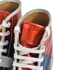 Mark Jacobs Red and Blue Leather Sneakers Mod. S87WS0041SX7336