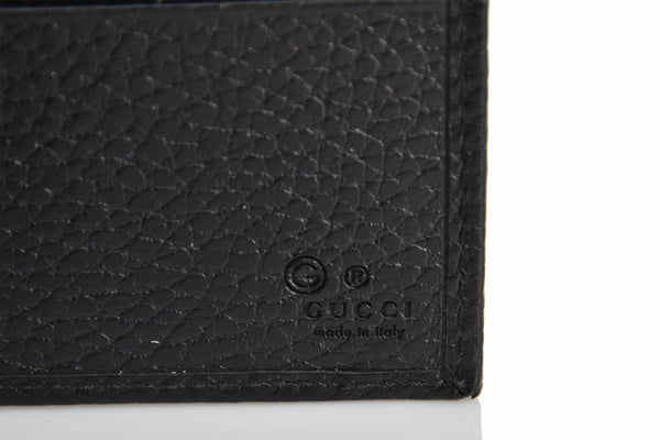 Gucci Bifold Wallet Black Men GG Canvas Fabric Mod. 260987 G1XWN 8615 
