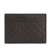 Gucci Brown Card Holder Men's Leather Microguccissima Mod. 262837 BMJ1N 2044 