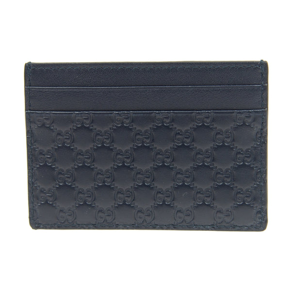 Gucci Blue Card Holder Men's Leather Microguccissima Soft Mod. 262837 BMJ1N 4009 