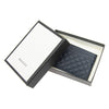 Gucci Blue Card Holder Men's Leather Microguccissima Soft Mod. 262837 BMJ1N 4009 