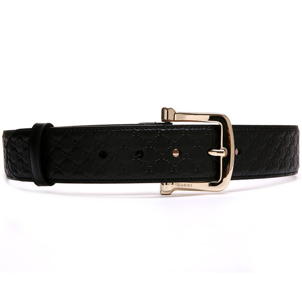 Gucci Cintura Nera Donna Pelle Microguccissima Mod. 281548 BMJ1G 1000