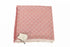 Gucci Unisex Shawl Pink and White Logo Wool and Silk Mod. 281942 3G704 6978 