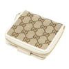 Gucci White Women's Wallet Original GG Fabric and Leather Mod. 346056 KY9LG 9780