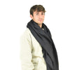 Gucci Unisex Black Shawl with Logo Wool and Silk Mod. 387563 3G646 1000 
