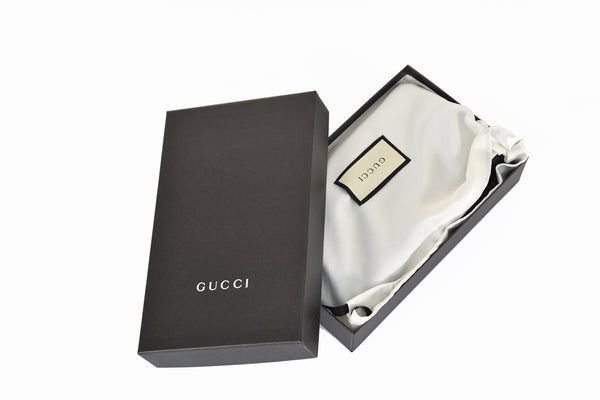 Gucci Portafogli Nero Uomo Pelle Microguccissima Cerniere Mod. 449246 BMJ1N 1000
