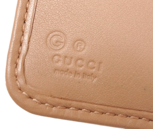 Gucci Portafogli Beige Donna Pelle Microguccissima Soft Mod. 449395 BMJ1G 2754
