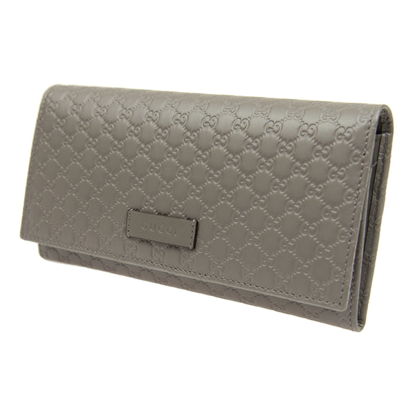 Gucci Portafogli Grigio Donna Pelle Microguccissima Soft Mod. 449396 BMJ1G 1226