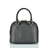 Gucci Black Women's Handbag Leather Microguccissima Mod. 449654 BMJ1G 1000 
