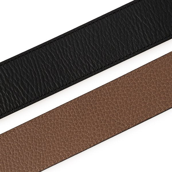 Gucci Reverse Belt Black/Maple Men's Leather Dollar Calf Mod. 449715 CAO2N 1093 