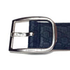 Gucci Blue Belt Men's Leather Microguccissima Mod. 449716 BMJ0N 4009 