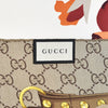 Gucci Unisex Beige Shawl with Logo 100% Silk Twill Mod. 508796 3G001 1070 