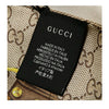 Gucci Unisex Beige Shawl with Logo 100% Silk Twill Mod. 508796 3G001 3775 