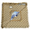 Gucci Unisex Beige Shawl with Logo 100% Wool Mod. 508797 3G200 4279 