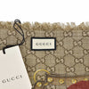 Gucci Scialle Unisex Beige Logato 100% Lana Mod. 508797 3G200 7179