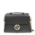 Gucci Black Women's Handbag Logo Leather Dollar Calf Mod. 510302 CAO0G 1000 