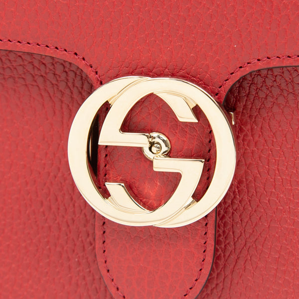 Gucci Red Women's Handbag Leather Dollar Calf Logo Mod. 510304 CAO0G 6420 