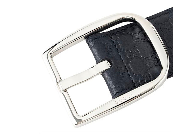 Gucci Cintura Blu Uomo Pelle Microguccissima Soft Mod. 510309 BMJ0N 4009