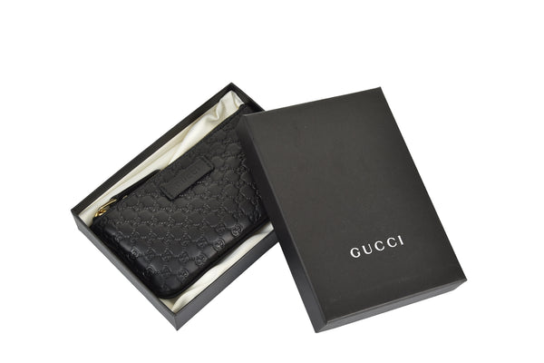 Gucci Portachiavi Nero Donna Cerniera Pelle GG Mod. 544248 BMJ1G 1000