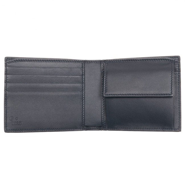 Gucci Bifold Wallet Blue Men's Leather Microguccissima Mod. 544472 BMJ1N 4009 