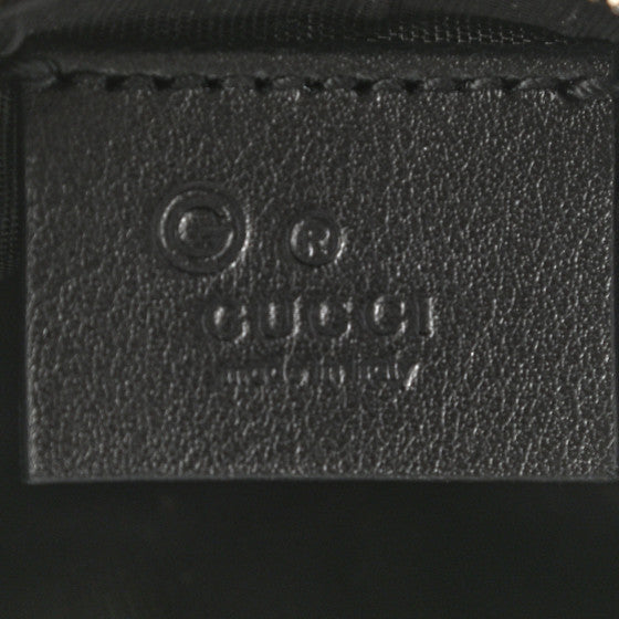 Gucci Keyring Black Men's Leather Microguccissima Mod. 544476 BMJ1N 1000 