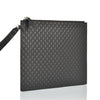 Gucci Black Pouch Hand Bag Man Microguccissima Mod. 544477 BMJ1N 1000 