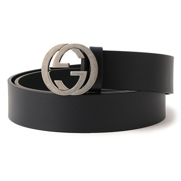 Gucci Cintura Blu Uomo Pelle Selleria Mod. 546389 BGH0N 4009