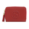 Gucci Portafogli Soho Rosso Donna Logo Pelle Cellarius Mod. 598209 A7M0G 6523
