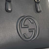 Gucci Soho Handbag Black Woman Leather Dollar Calf Mod. 607721 CAO0G 1000