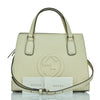 Gucci Soho White Handbag Woman Leather Dollar Calf Mod. 607722 CAO0G 006