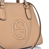 Gucci Soho Beige Women's Handbag Leather Dollar Calf Mod. 607722 CAO0G 2754