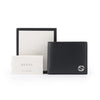 Gucci Bifold Wallet Black and Green Men's Leather Dollar Calf Mod. 610464 CAO2N 1080 